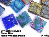 eCrafty Nail Polish Glass Tiles